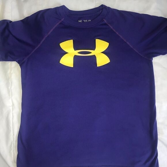 COPY - Under Armour boys loose heatgear T-shirt size YLG - Picture 1 of 2